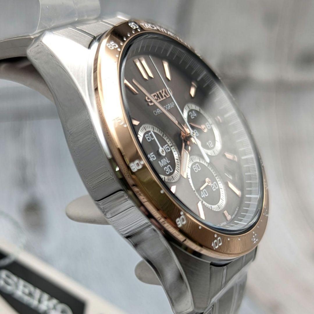 新品 セイコーセレクション クロノグラフ SBTR026