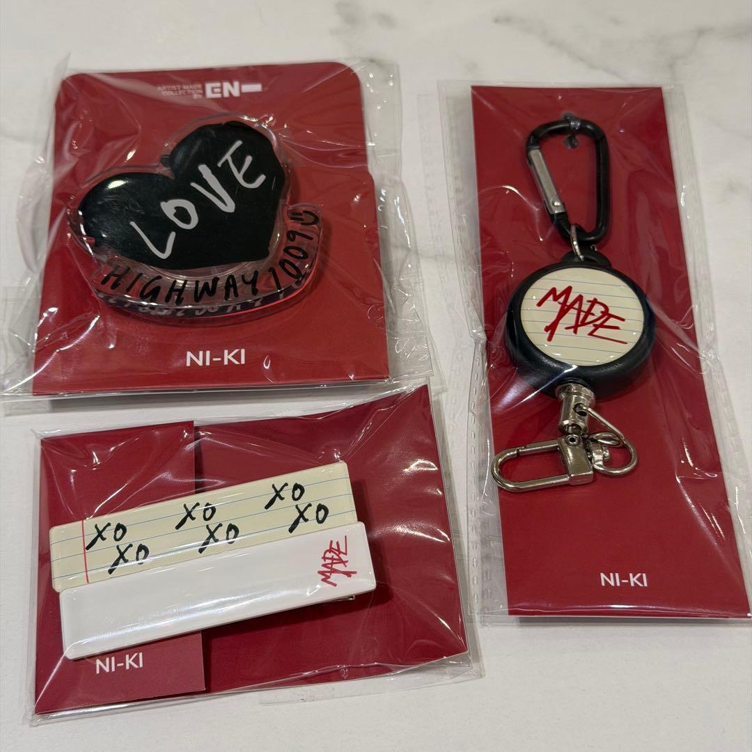 海外限定 ENHYPEN アーティストメイド ポップアップ ニキ セット