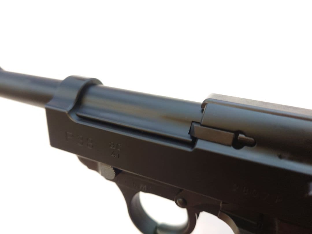 【未使用】マルゼン ワルサー P38 ブローバック　ac41 ブラック