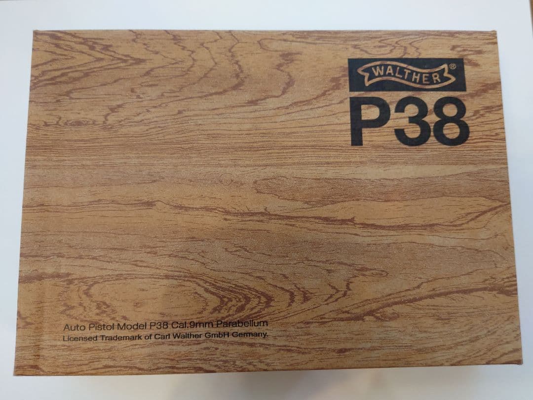 【未使用】マルゼン ワルサー P38 ブローバック　ac41 ブラック