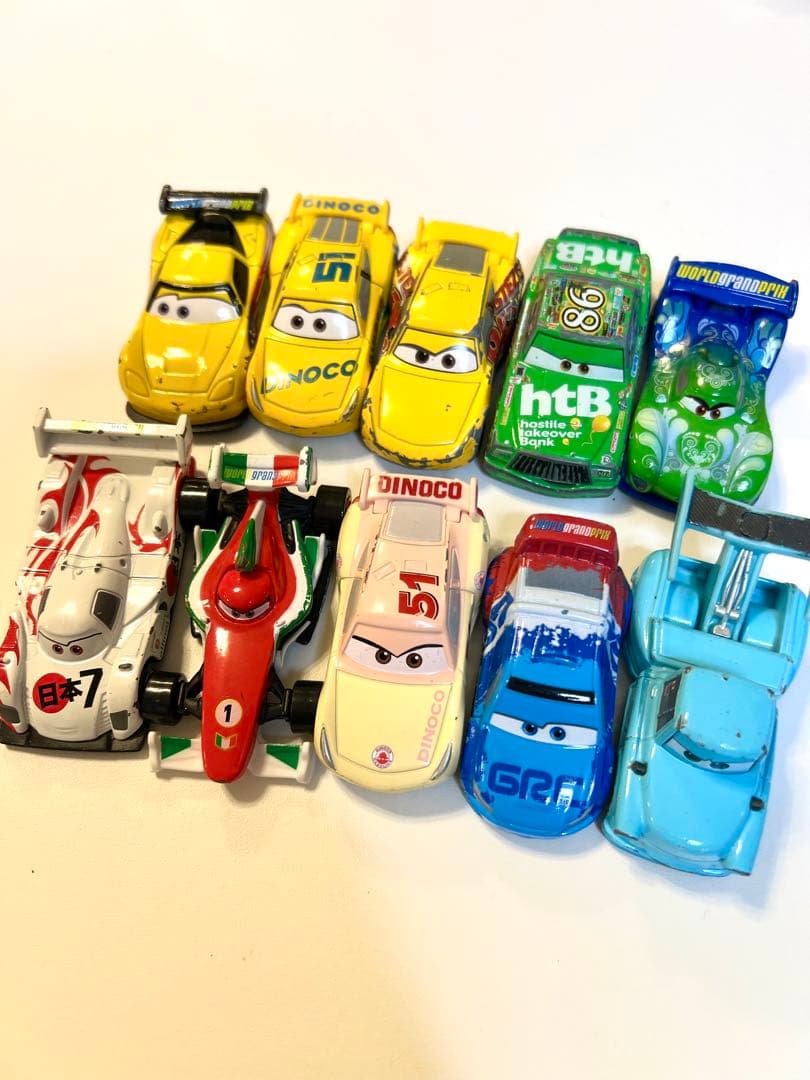 廃盤品含むトミカ カーズ 大量 まとめ ジャンク49個 セット【週末値下げ中】