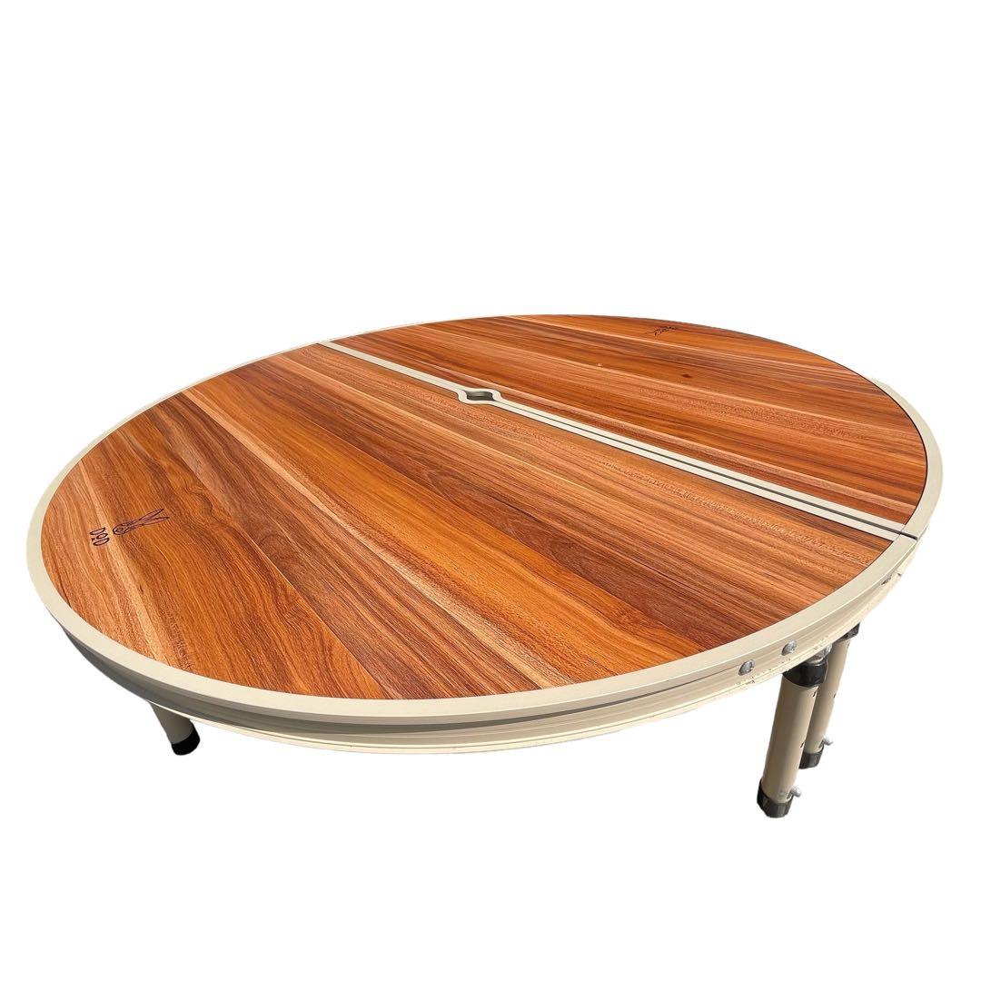 DOD ワンポールテントテーブル ウッド調 折りたたみ式 TB6-487 DOD