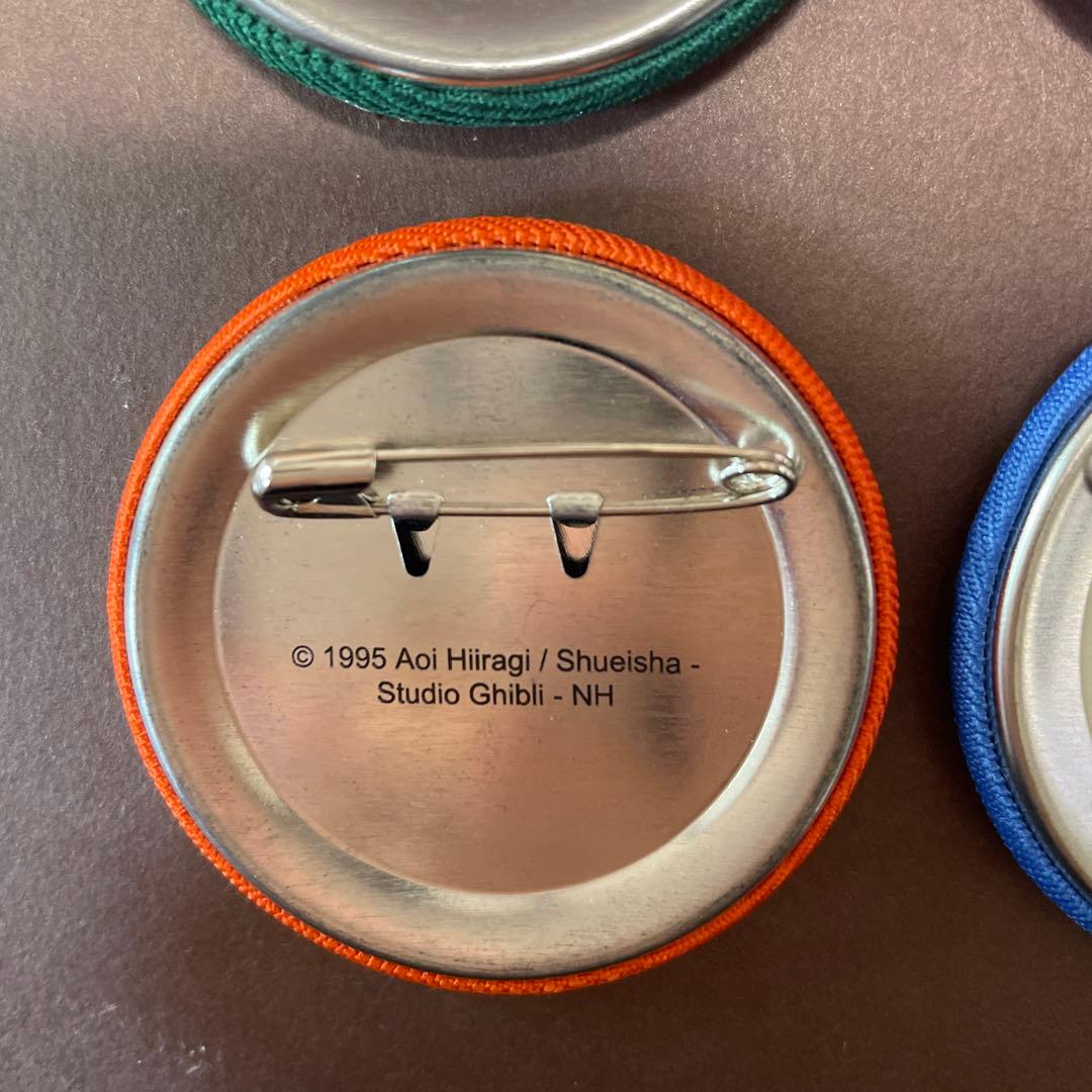 ジブリがいっぱい 刺繍ブローチ　コンプリート　　セット　缶バッチ　缶バッジ