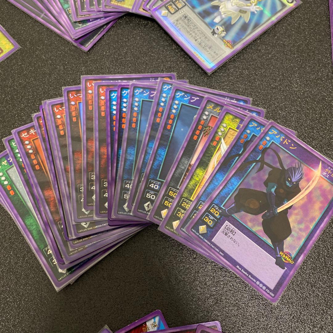 希少デビチルまとめ売り③未開封1～4弾×5パック・中古バインダー＆デッキケース他