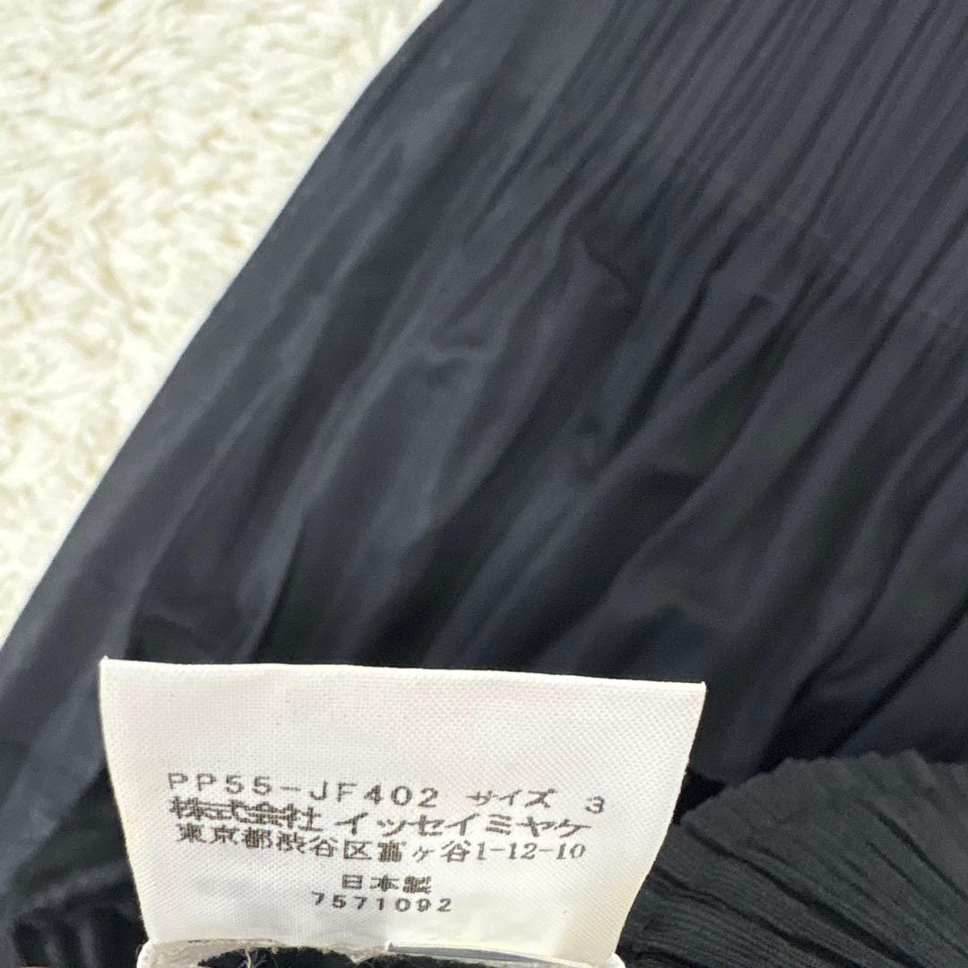 SakoプリーツパンツL　黒　サルエル　ワイド