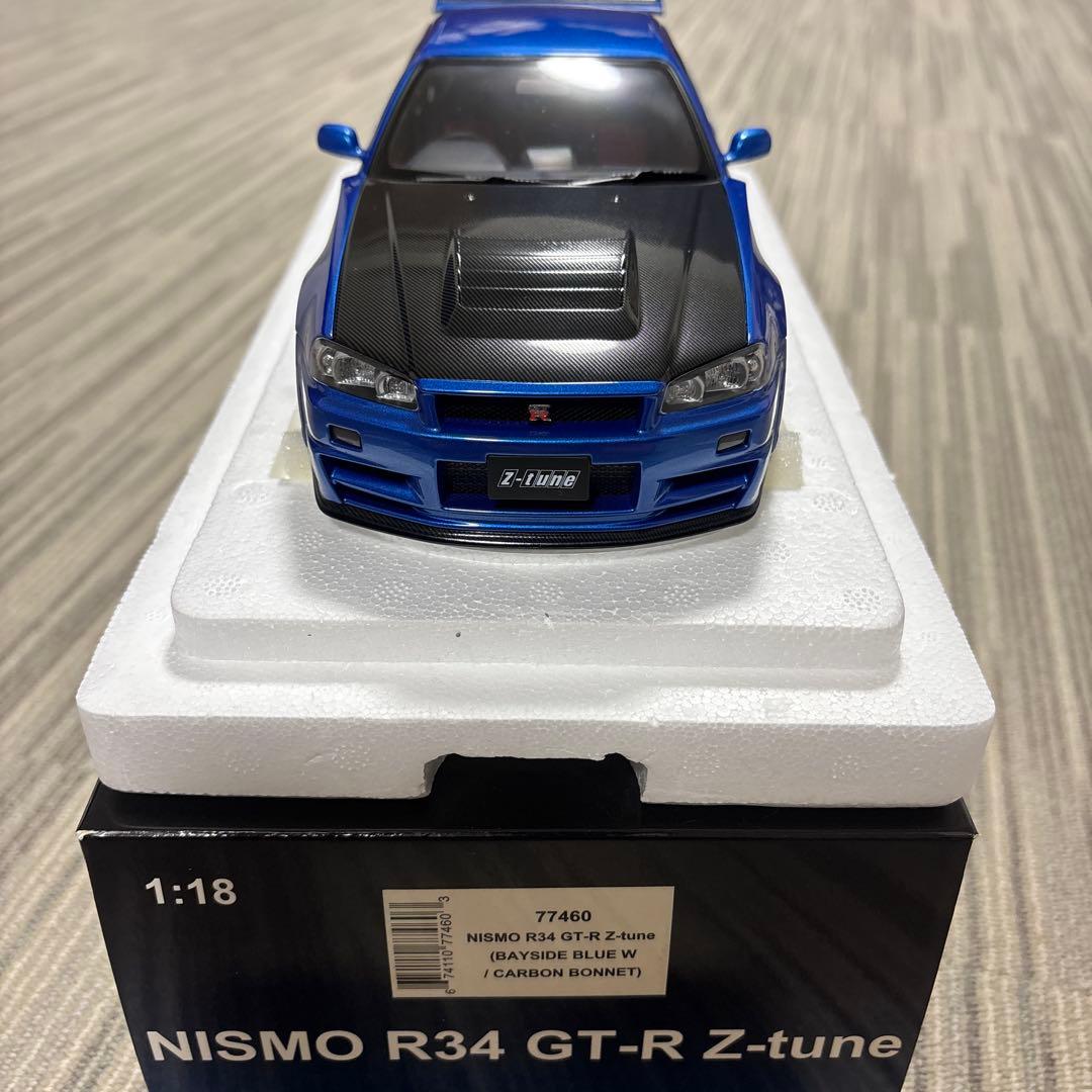 オートアート　R34Zチューン カーボンボンネット