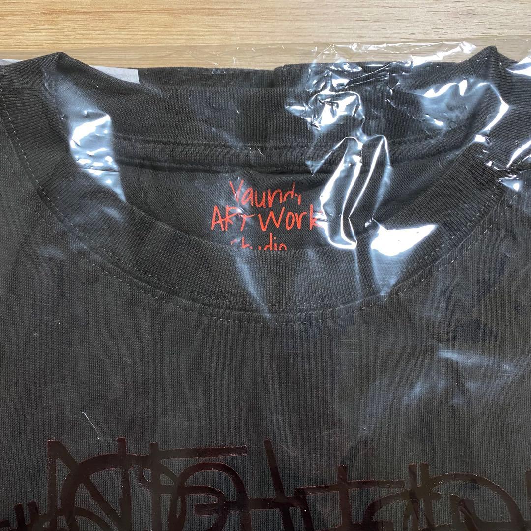 バウンディvaundyツアーグッズFUSION黒赤tシャツ　Mサイズ ブラック