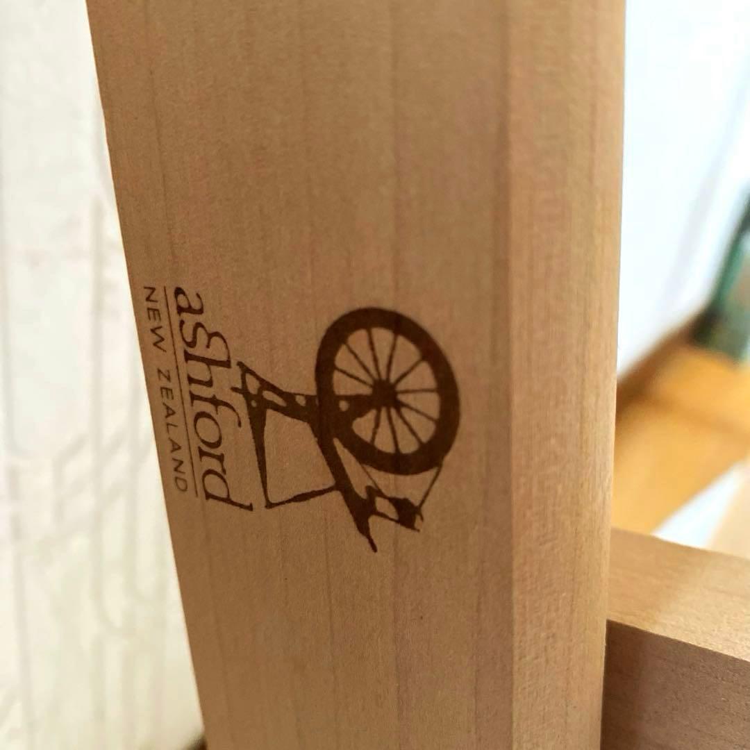 アシュフォードリジットへドル卓上手織り機(60cm) 美品。 取扱い説明書等付き