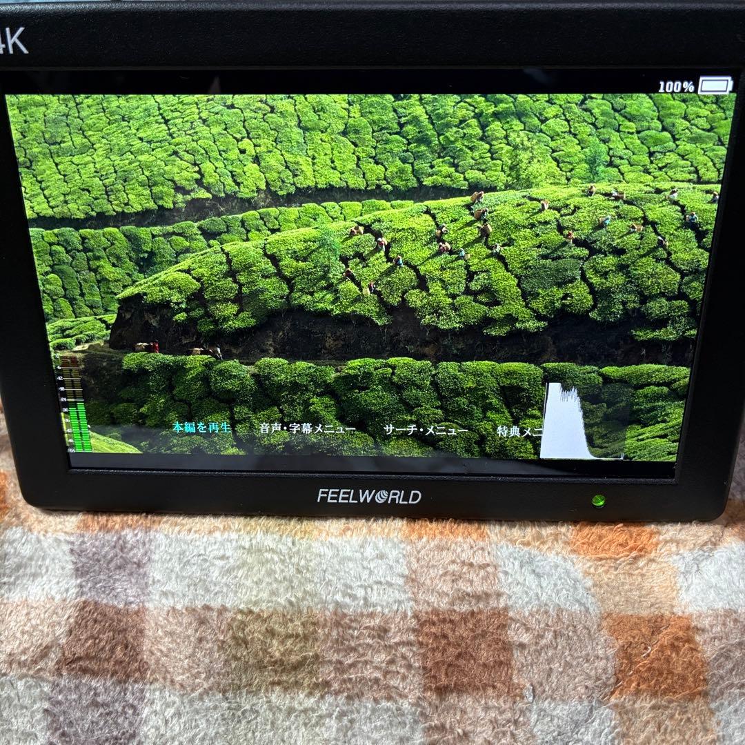 バッテリー3つセット7インチ 液晶モニター4K （FEELWORLD T7