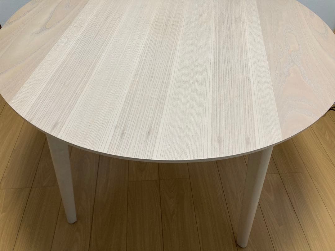 IKEA LISABO木製 円形ダイニングテーブル