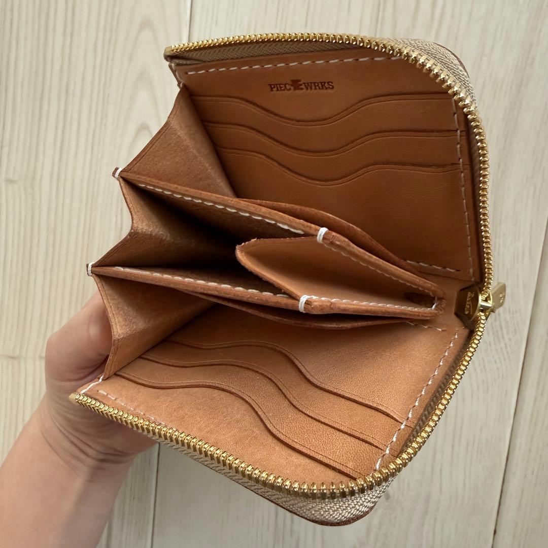 栃木サドル　L字ファスナー　財布