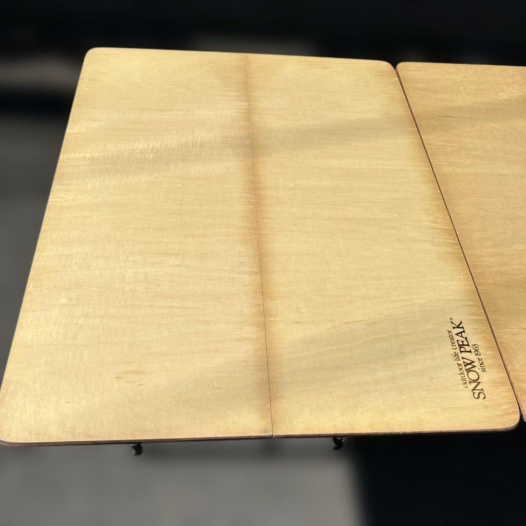 スノーピーク(ヤマコウ期)アジャスタブル フォールディングテーブル