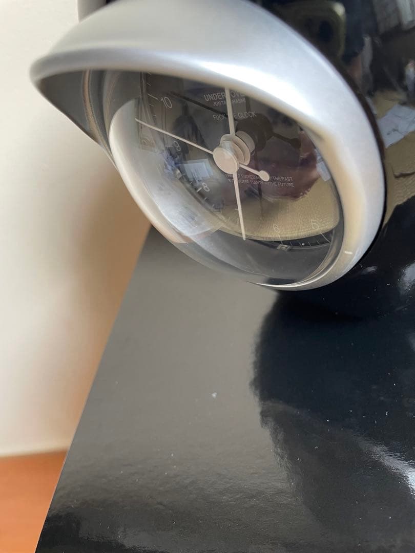 UNDERCOVER GILAPPLE CLOCK BLACK 時計 黒 インテリア時計 UNDERCOVER