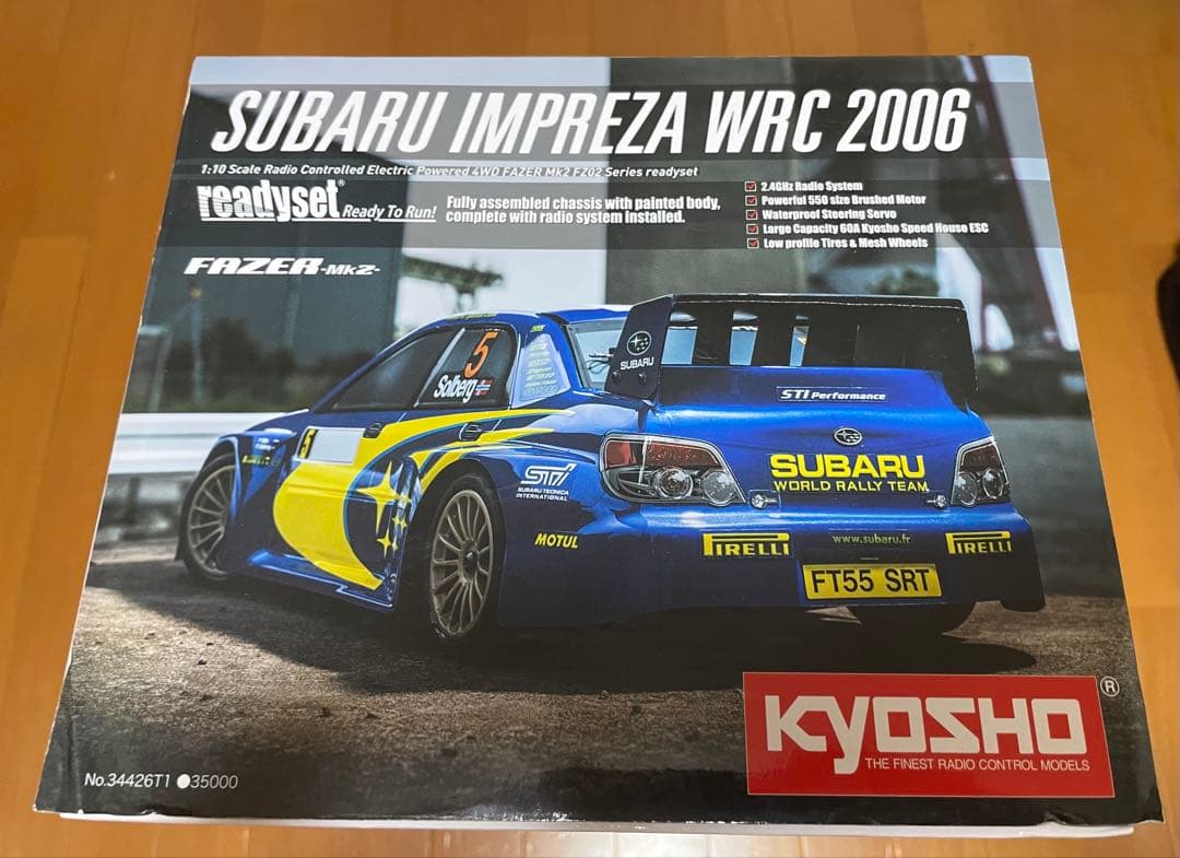 【新品未開封】フェーザーMk2 スバル インプレッサ WRC 2006