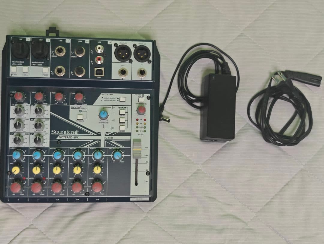 Soundcraft Notepad-8FX ミキサー SOUND CRAFT サウンドクラフト Notepad 8FX ◇ 8ch小型ミキサー