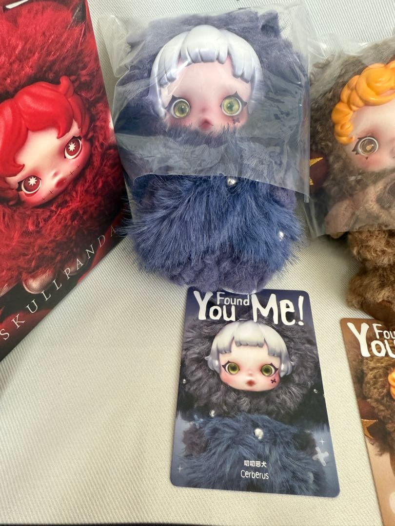 スカルパンダ　You Found Me! ぬいぐるみ2体セット