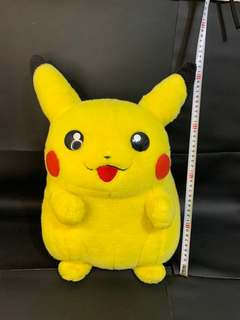 レア TOMY製 等身大 特大 ピカチュウ ぬいぐるみ 初代 青タグ