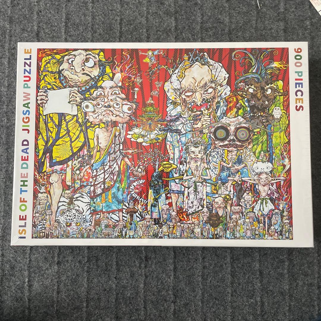 村上隆 ジグソーパズル 死の島 - メルカリ
