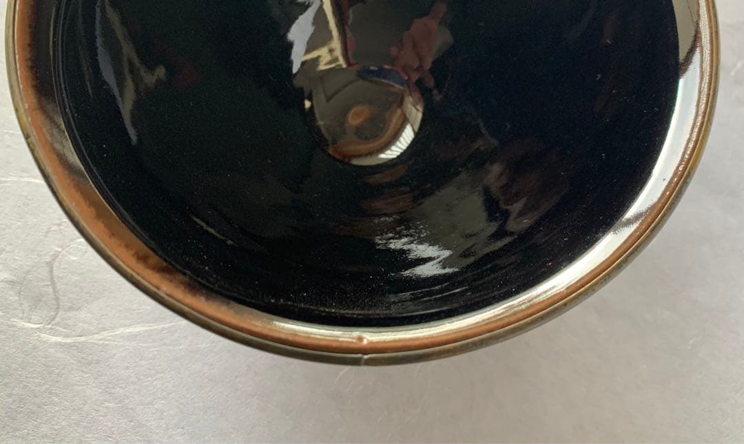 天目　茶碗　茶道具 仕覆付