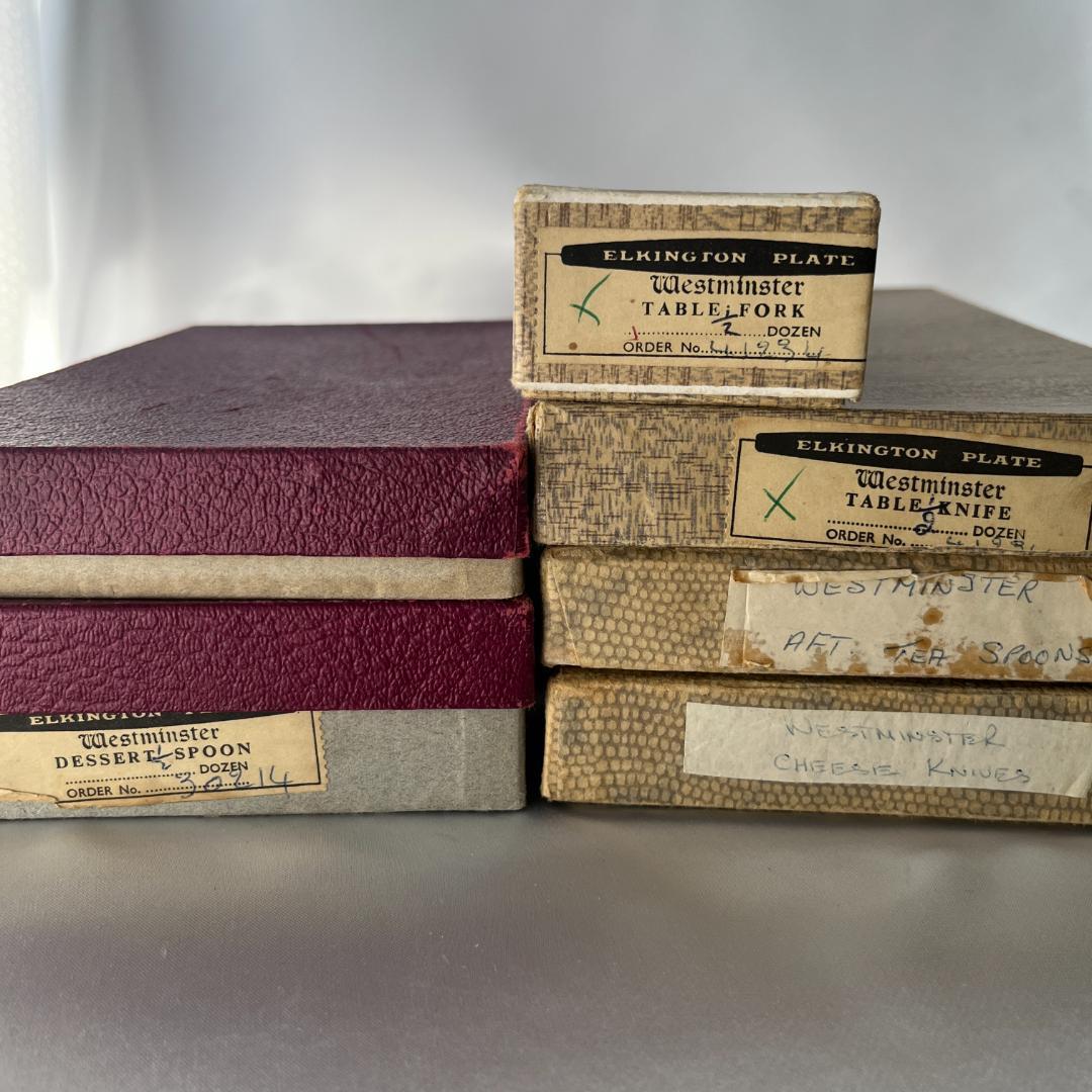 【Elkington】 WESTMINSTER ディナーセット 35本