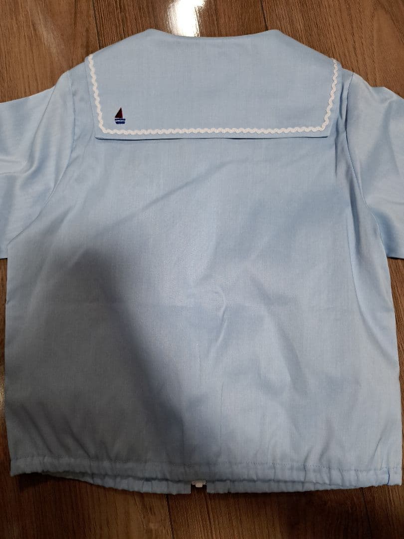 ファミリア　セーラー襟アウター90