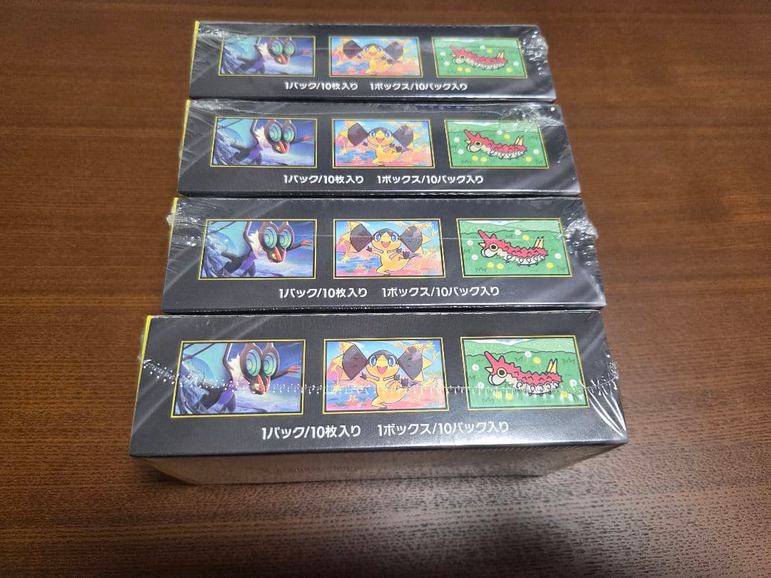 【新品未開封】ポケモンカードゲーム メガドリームEX 4BOX　シュリンク付き