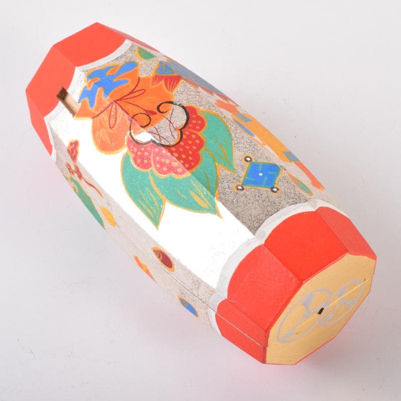 茶道具　宝尽し蒔絵　ぶりぶり香合　在銘　共箱　V　7082