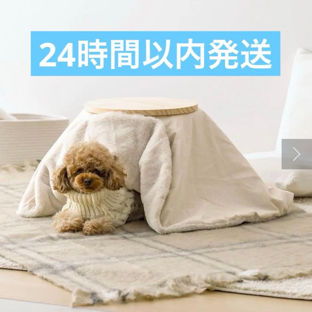 スリーコインズ 3COINS ペット用こたつ型ハウス コタツ 犬 猫 スリコ