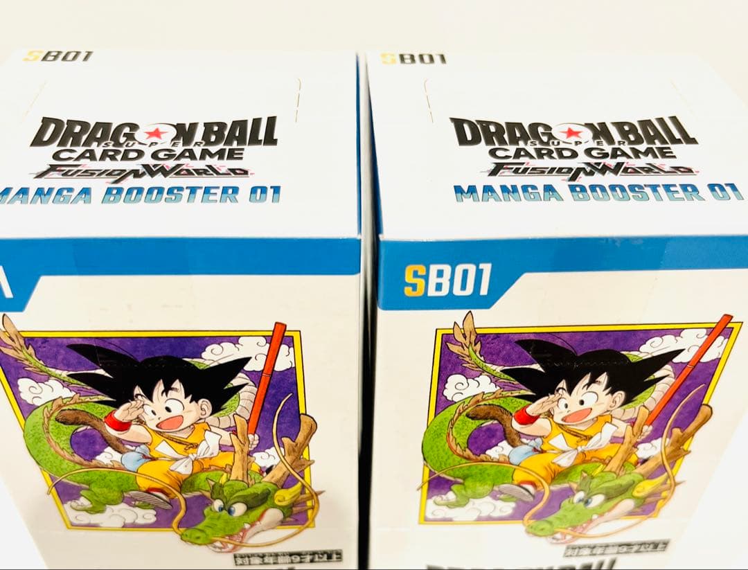 未開封2BOX マンガブースター01 フュージョンワールド