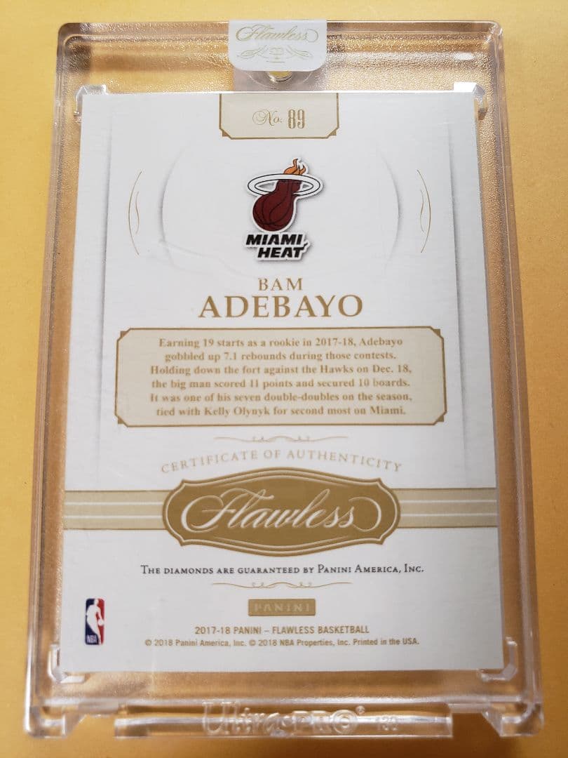 未開封10シリ ゴールドダイア 2017フローレス バムアデバヨ ルーキー