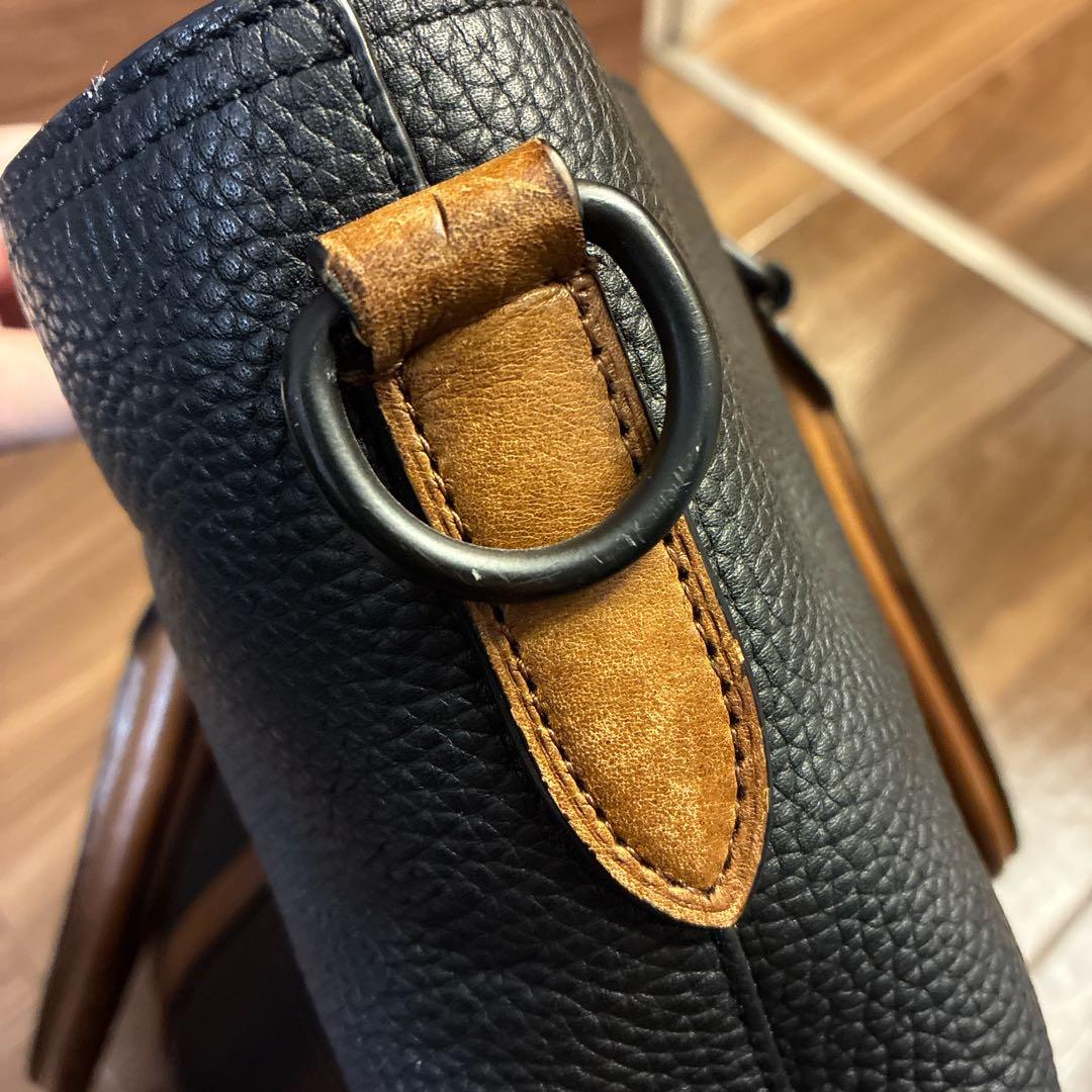 COACH メンズレザートートバッグ