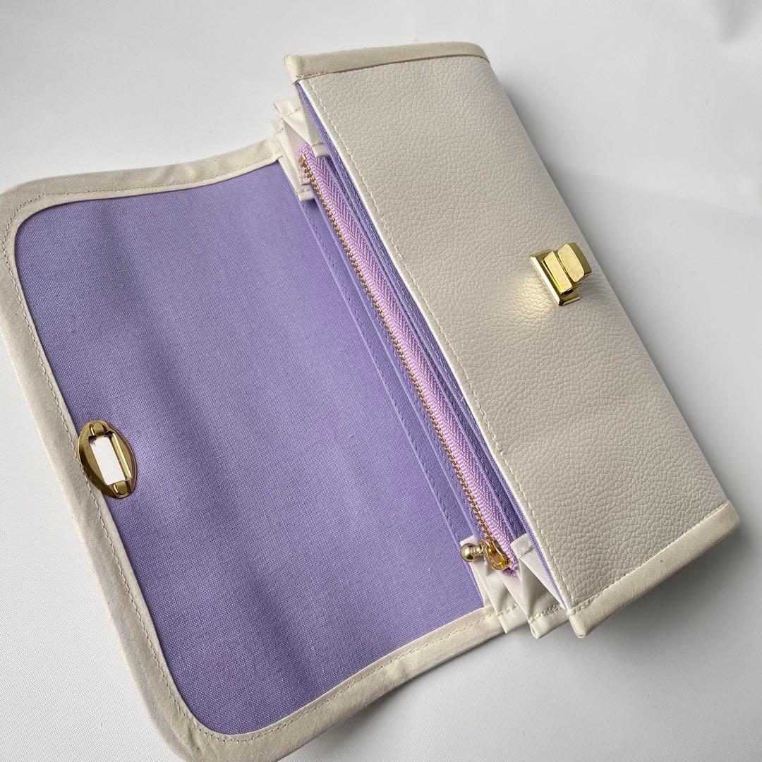 ☆ゆうか☆　長財布、ミニ財布2点　インド刺繍ピンク系　ハンドメイド