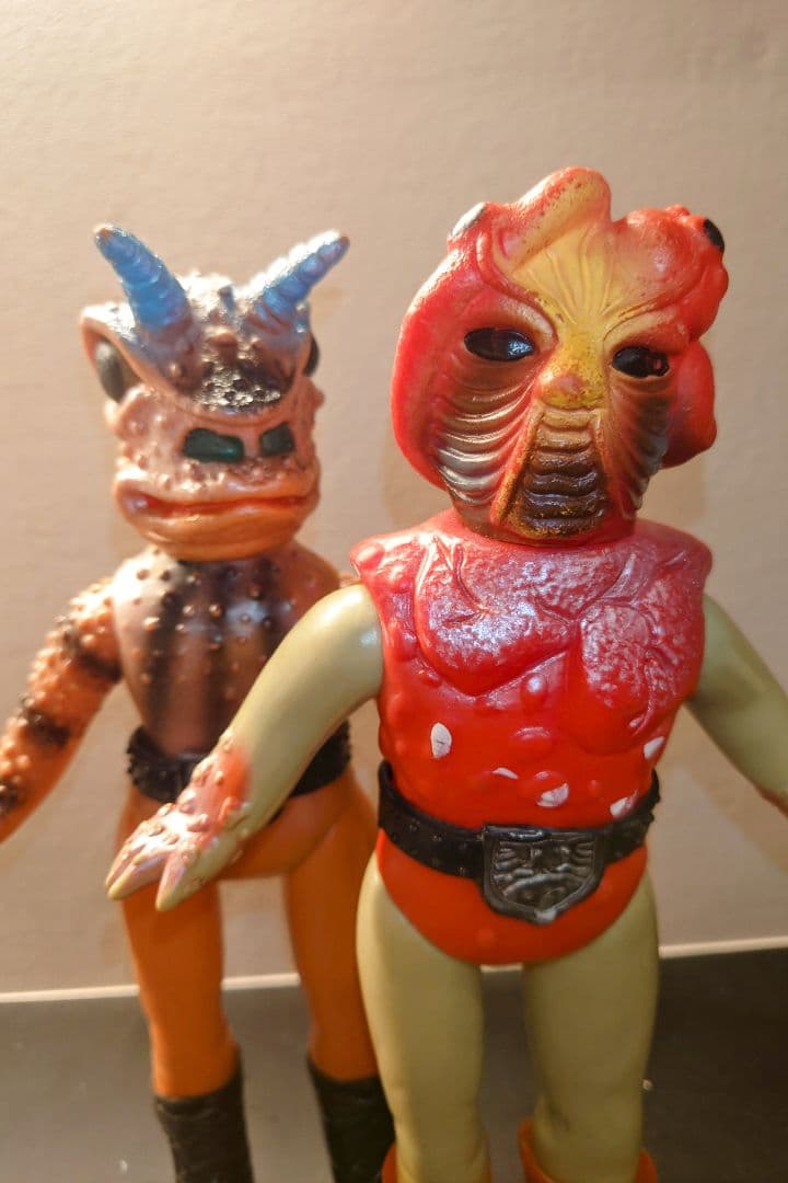 仮面ライダー 玩具編 復刻版ソフビ - キャラクターグッズ研究所 旧