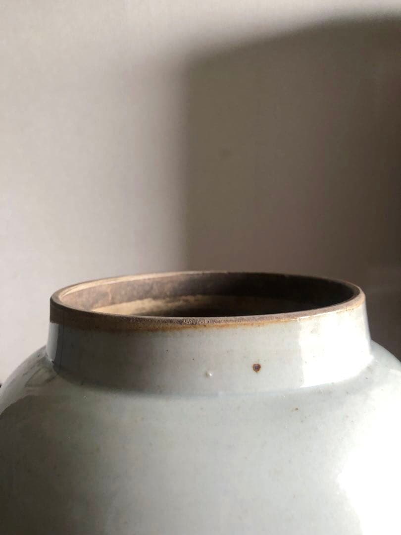 時代 古伊万里 白磁壷 蓋物 アンティーク 骨董 古道具 古民藝