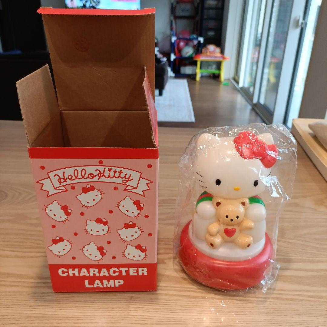 新品・未使用】平成 レトロ ハローキティ キャラクターランプ 1996年