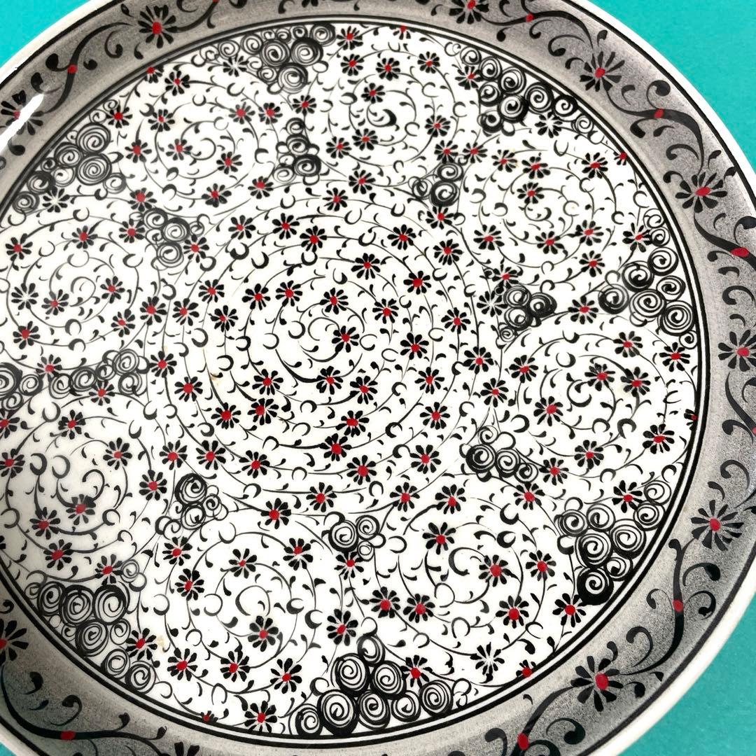 トルコのハンドメイド絵皿 トルコ 絵皿
