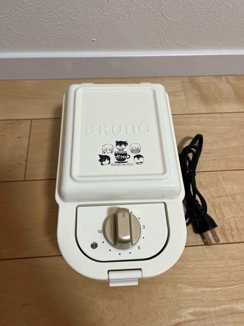 【レア】名探偵コナンBRUNO ホットサンドメーカー コラボ　ポアロ