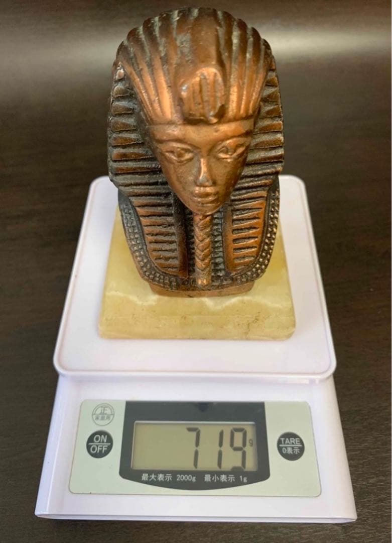 《アンティーク・希少レア！！》《送料無料》⭐︎ ツタンカーメン　ブロンズ像　♪⭐︎