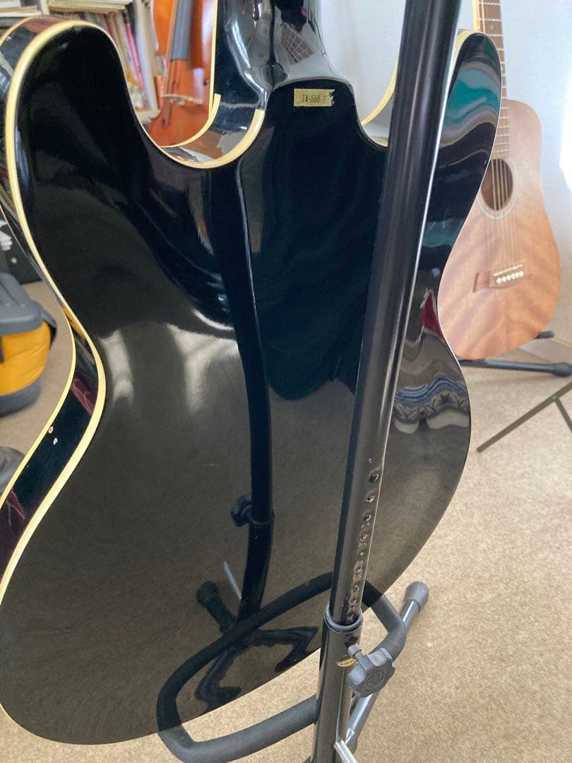 ワケあり)Aria Pro II TA-550 汎用ケース付き フルアコ