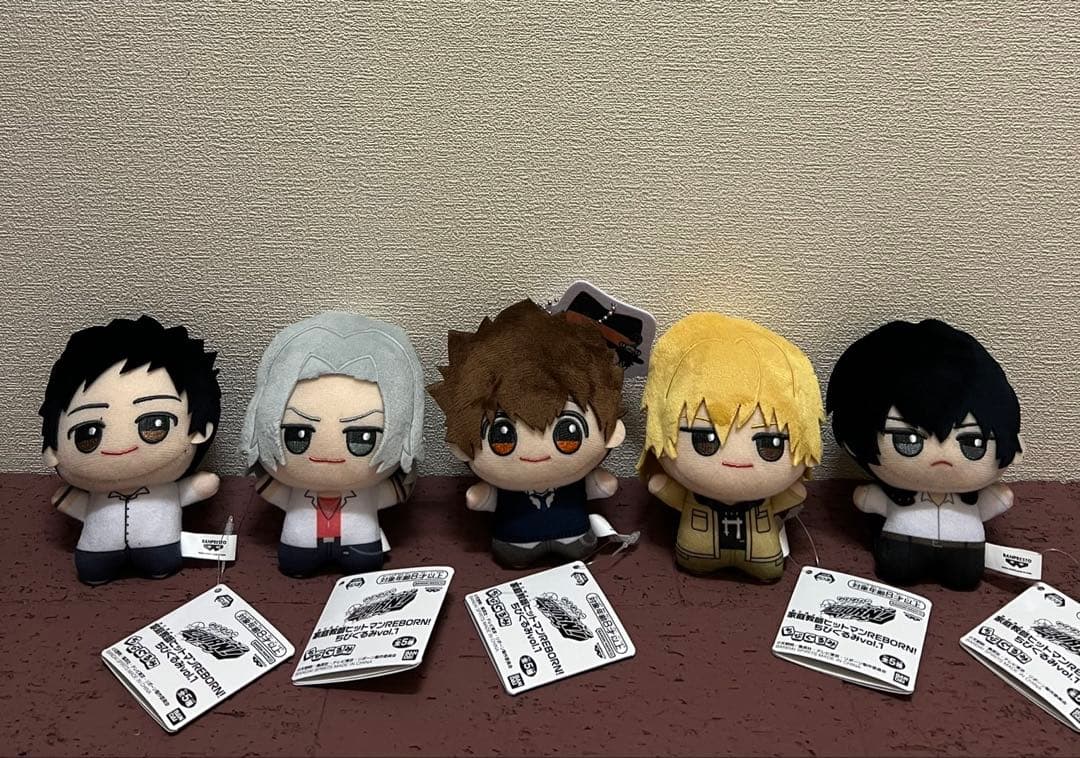家庭教師ヒットマンREBORN! ちびぐるみ vol.1 全5種セット - メルカリ