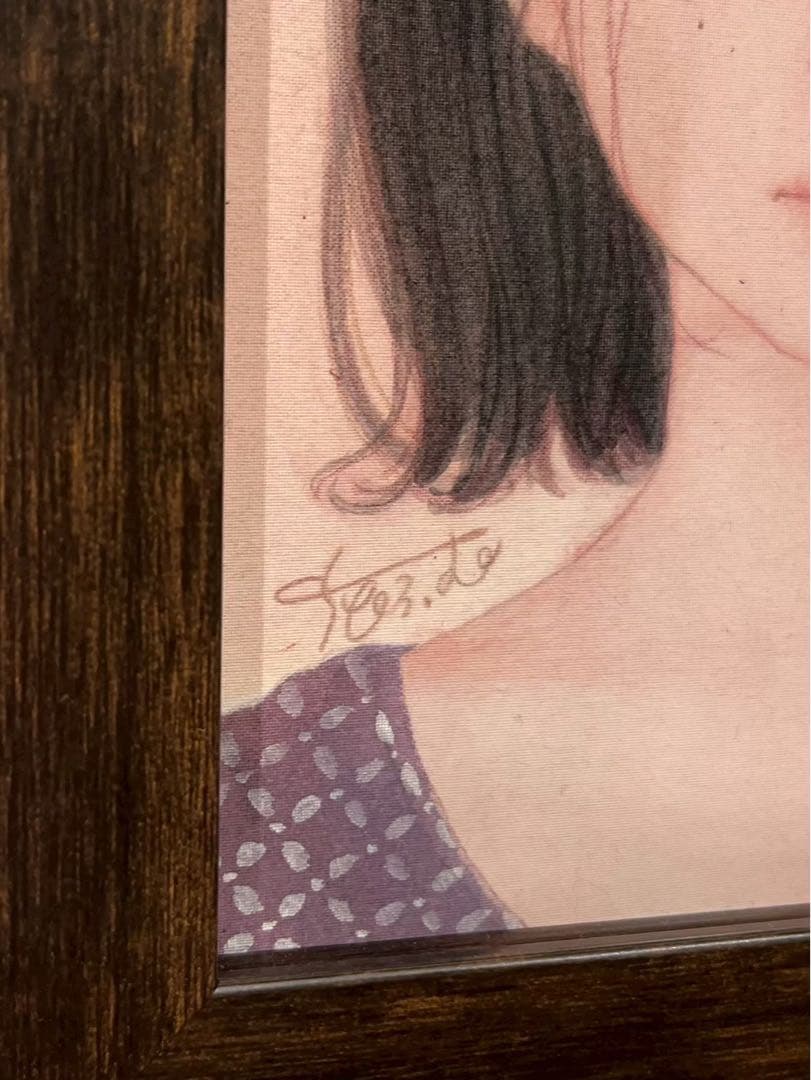 むらまつちひろ「eyes-1」2021年作品