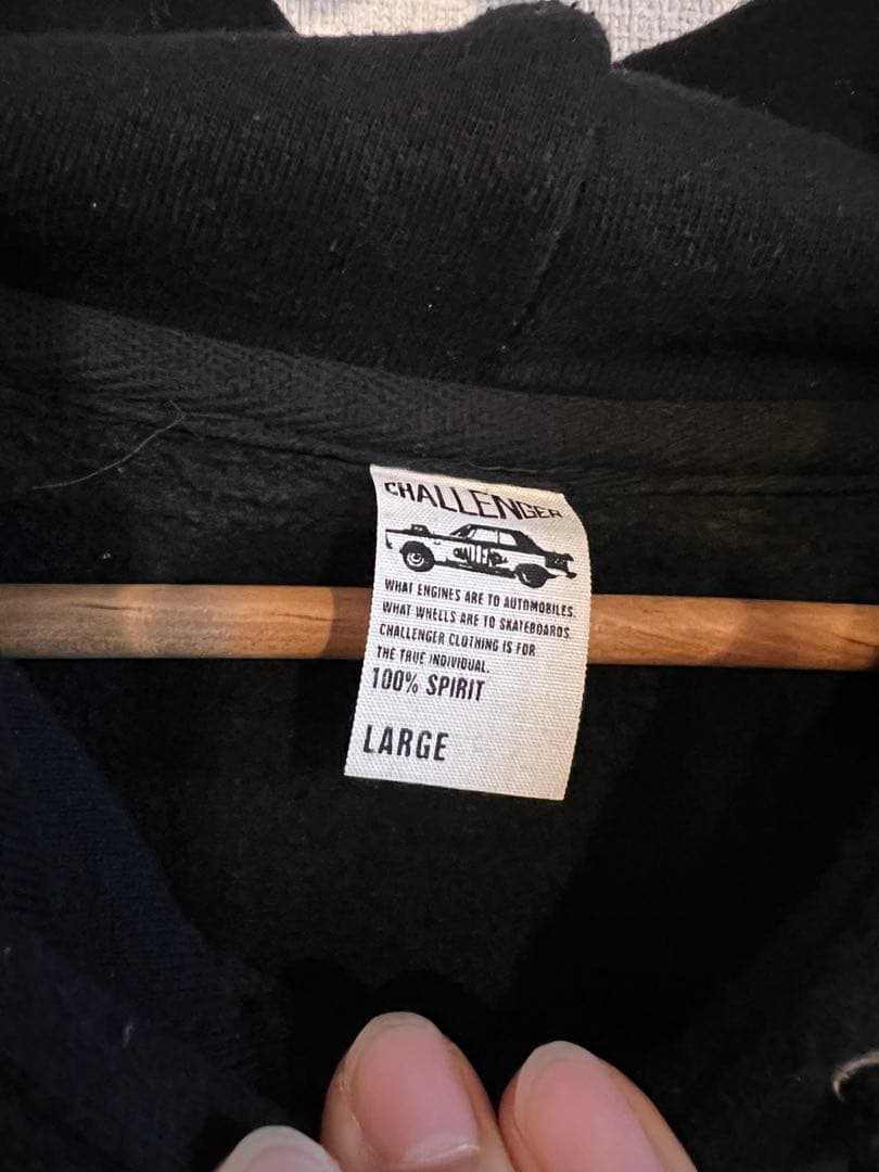 challenger パーカー L