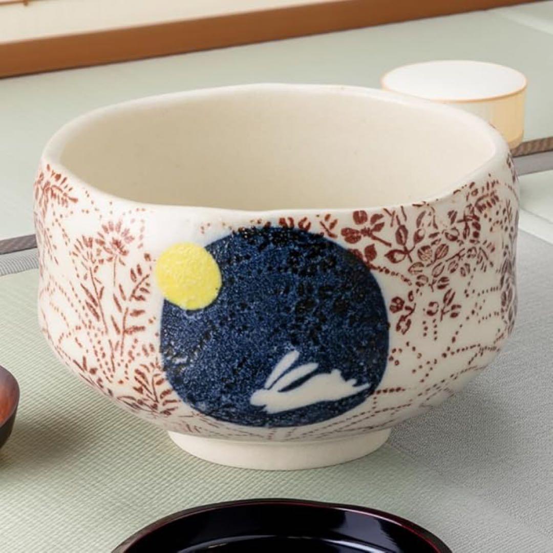 抹茶碗 小茶碗・月うさぎ 陶器 美濃焼 日本製 茶道 茶道具 抹茶茶碗 楽天市場】茶道具 抹茶碗 美濃焼 小茶碗・月うさぎ 日本製 陶器 国産
