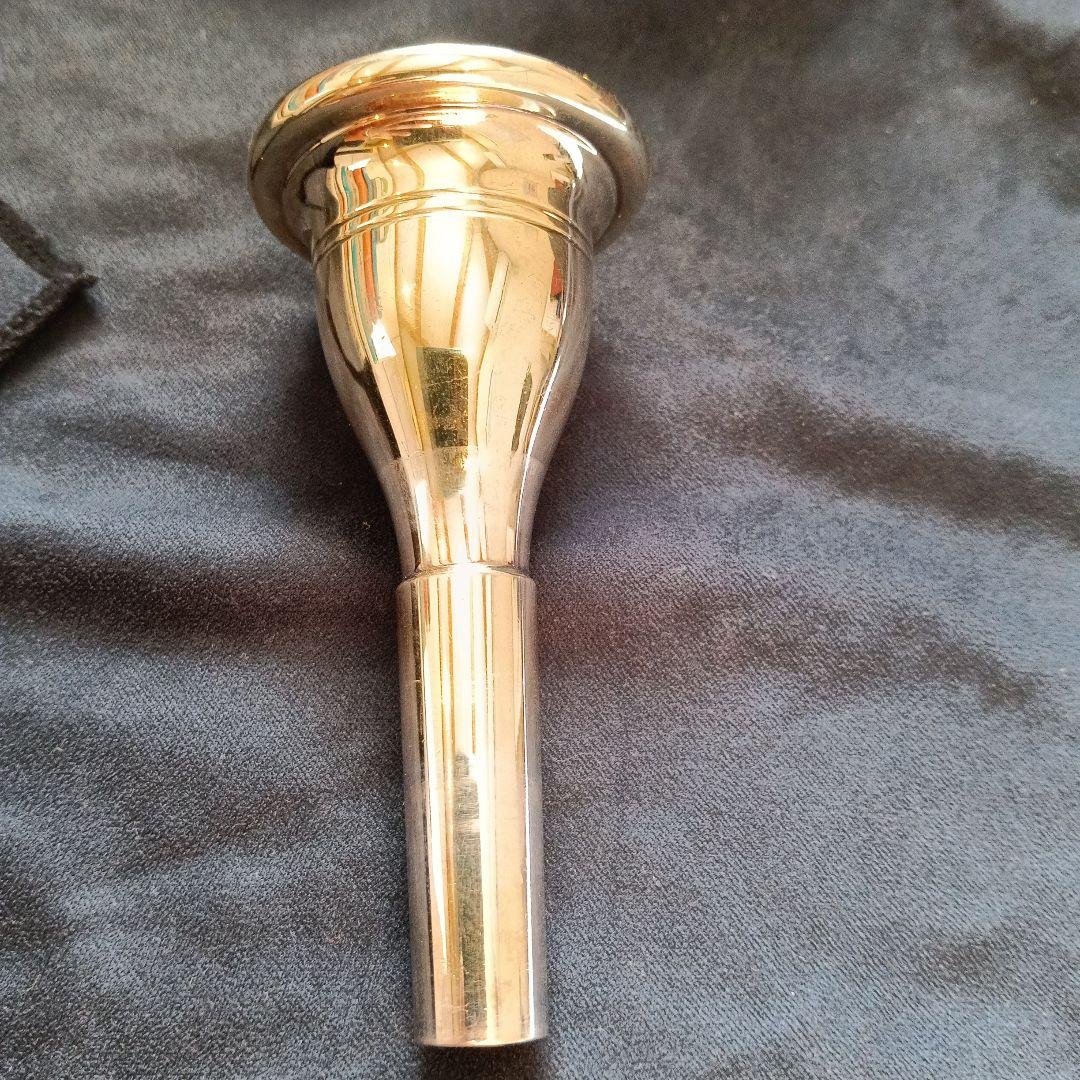 C.G.コーン ヘルバーグシリーズ【7B】 チューバマウスピース 金メッキ