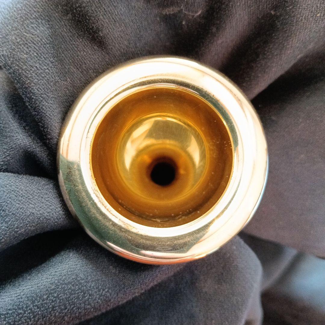 C.G.コーン ヘルバーグシリーズ【7B】 チューバマウスピース 金メッキ