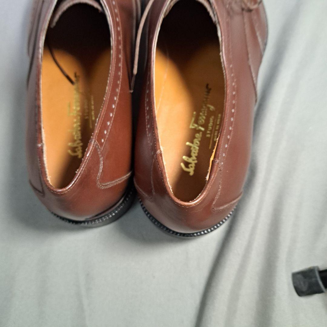 Salvatore Ferragamo レザー　ビジネスシューズ　28EE　美品