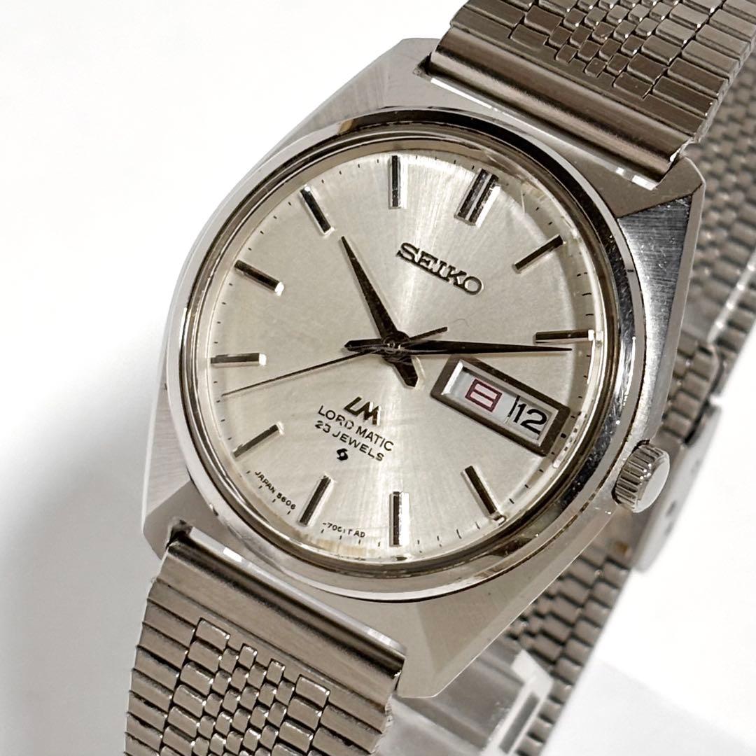 稼働 SEIKO LM ヴィンテージウォッチ 23石 自動巻き ボーイズ 腕時計