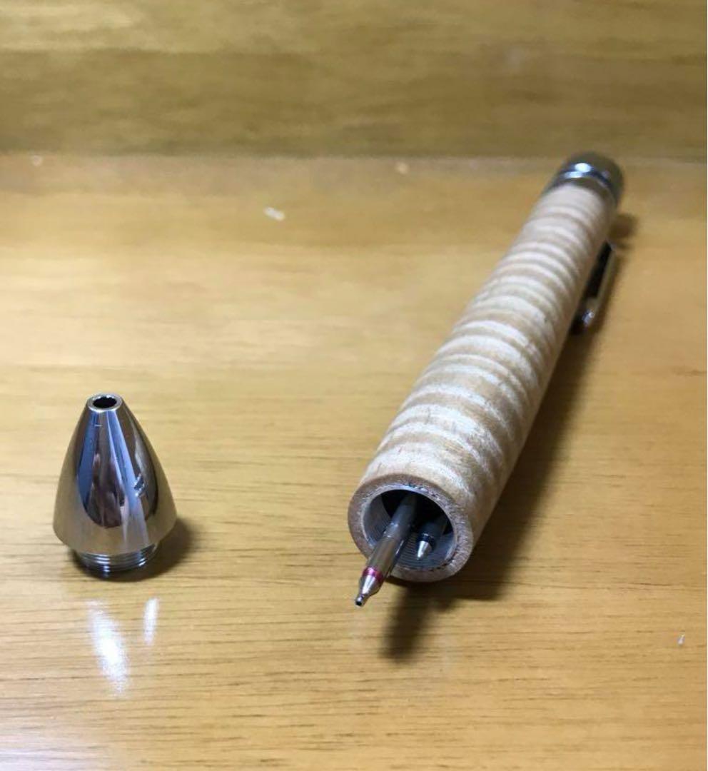 工房楔 グラッソ 楓縮杢 多機能ペン - メルカリ