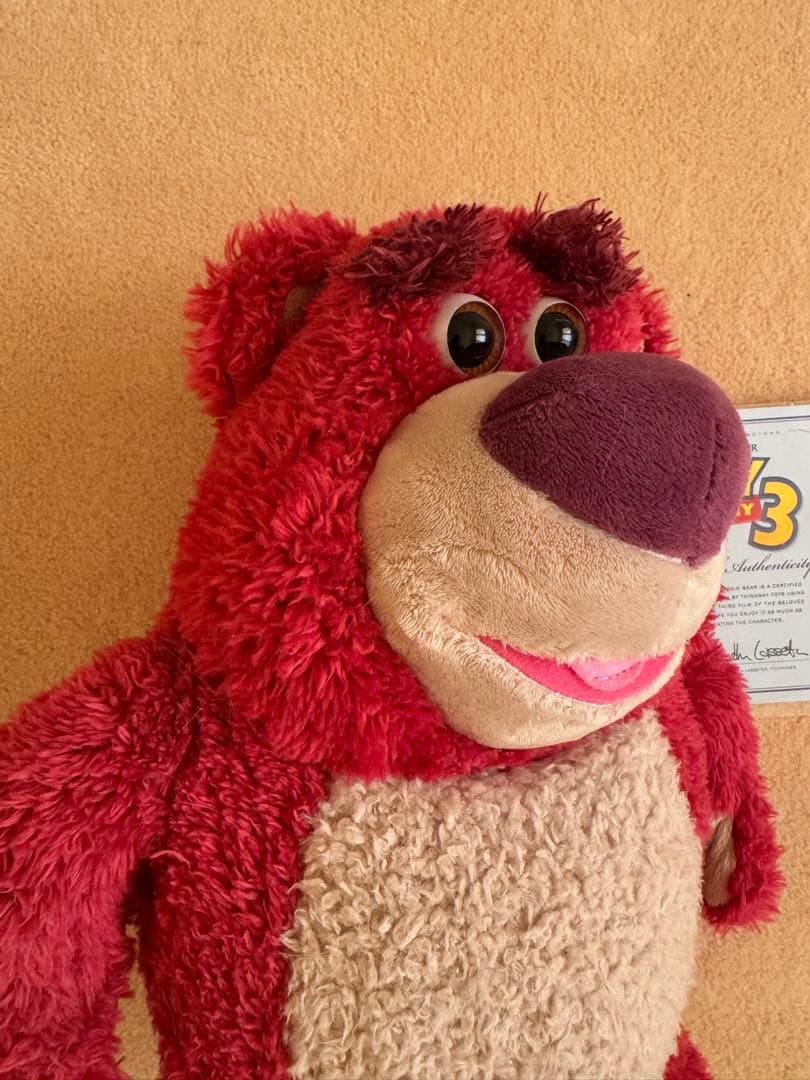 【少々バグあり】ロッツォ　ぬいぐるみ　トイストーリーコレクション　英語 ENG