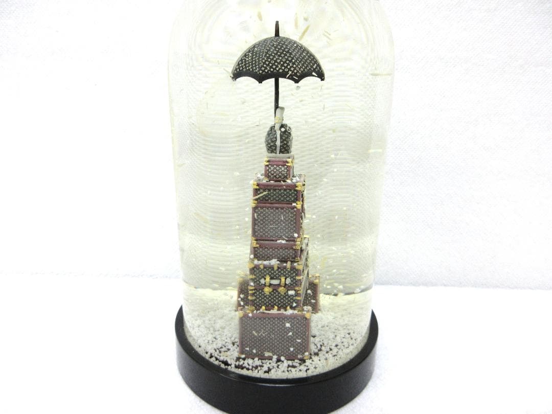 ヴィトン シャンゼリゼ本店記念 トランクタワー エッフェル塔 スノードーム a